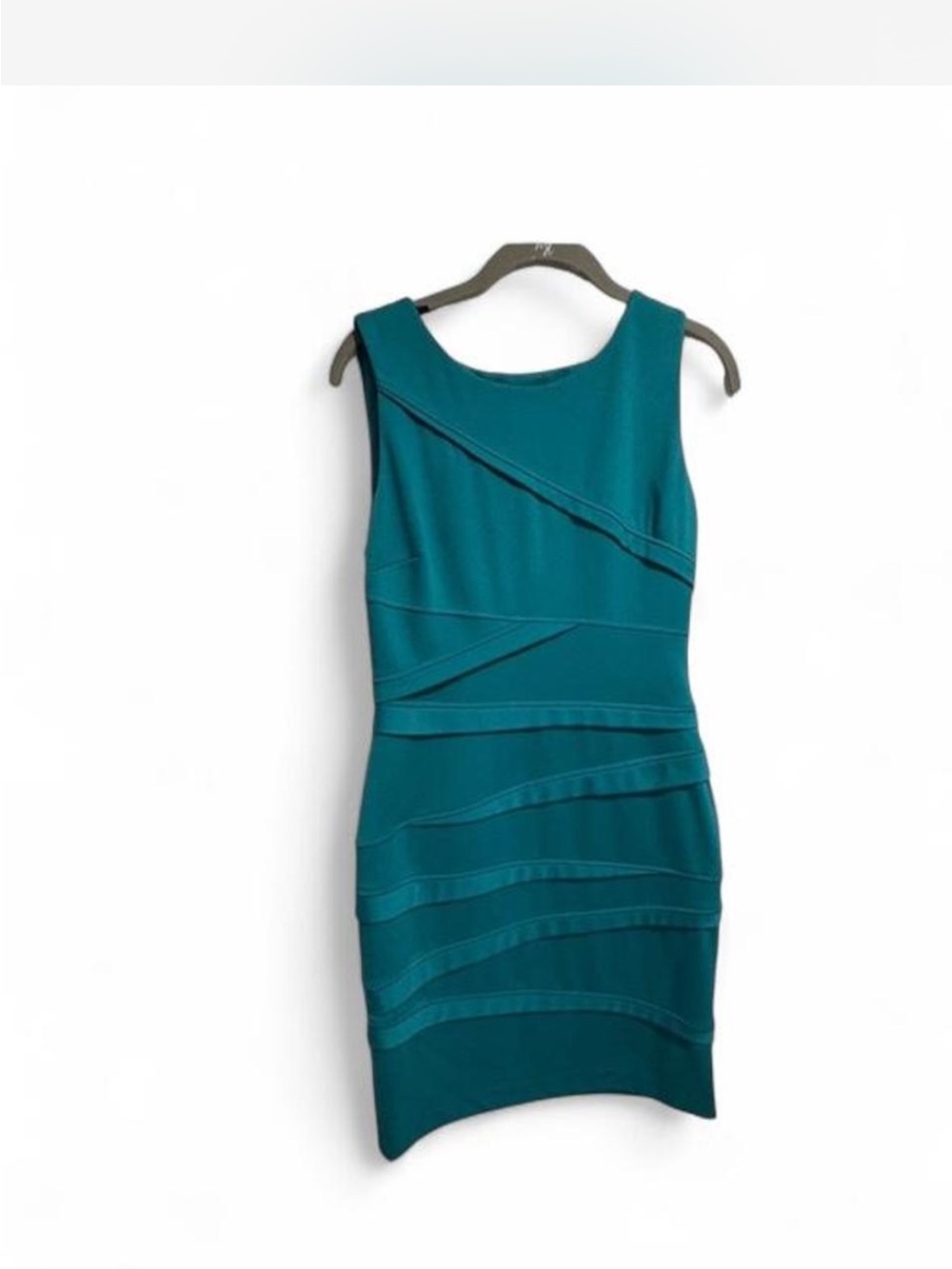 Calvin Klein sleeveless starburst sheath dress